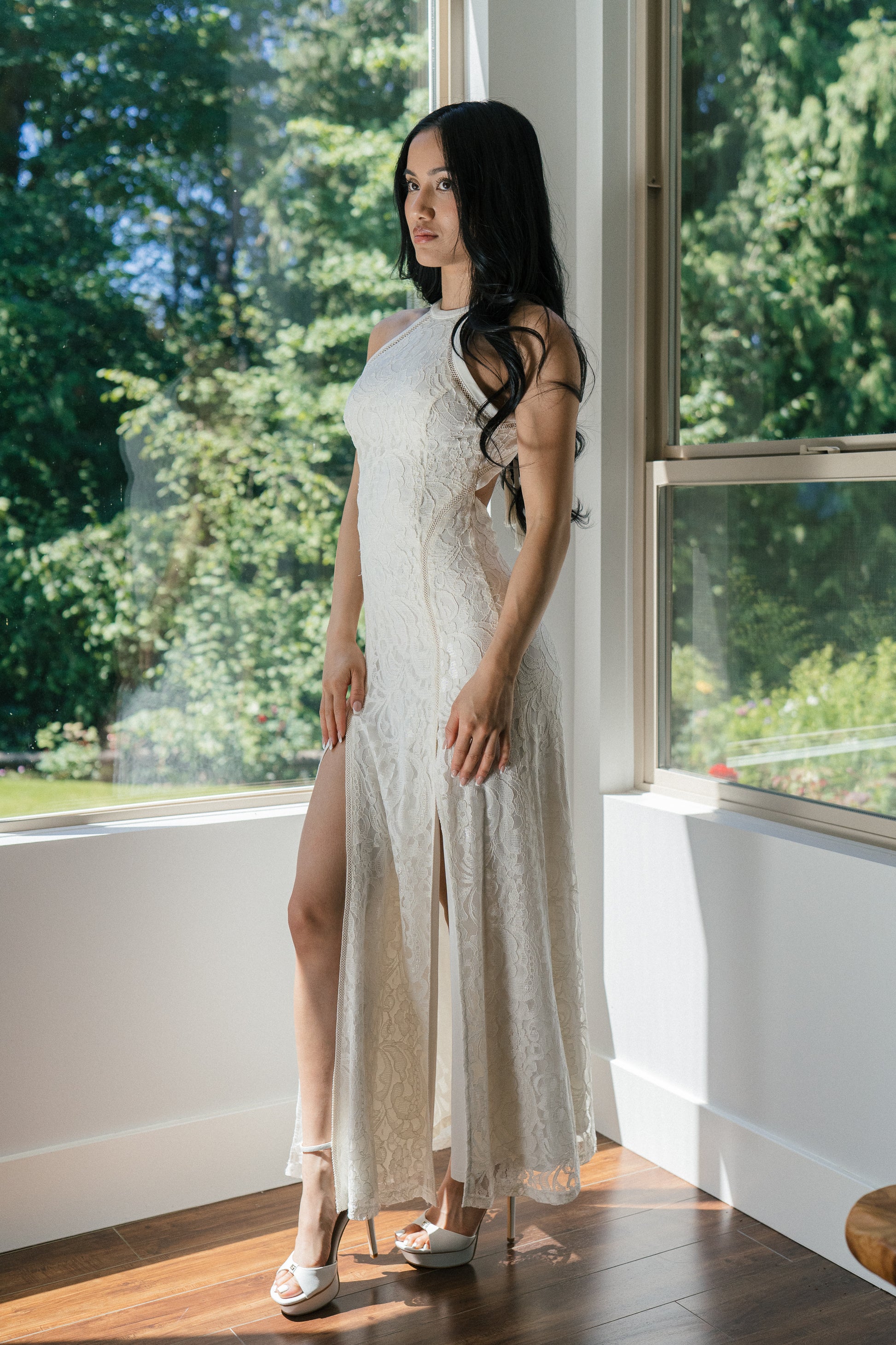 Guess white dress