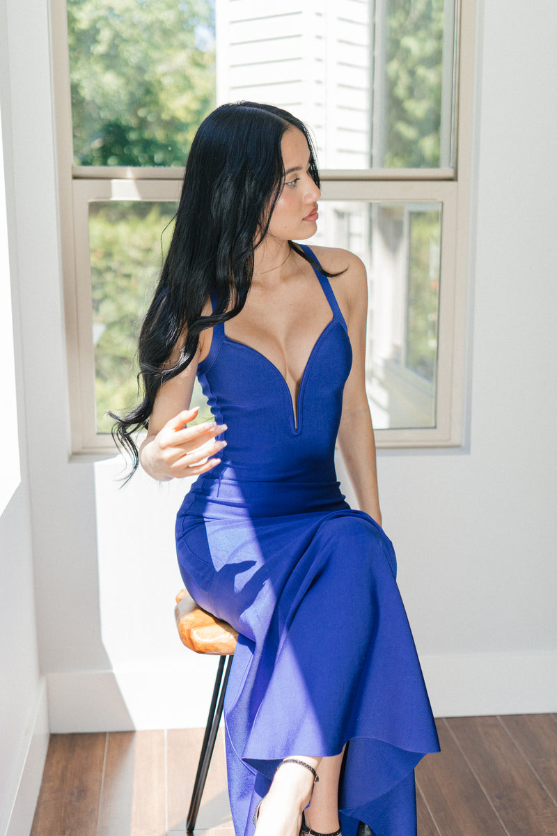 Marciano Blue Bandage Dress