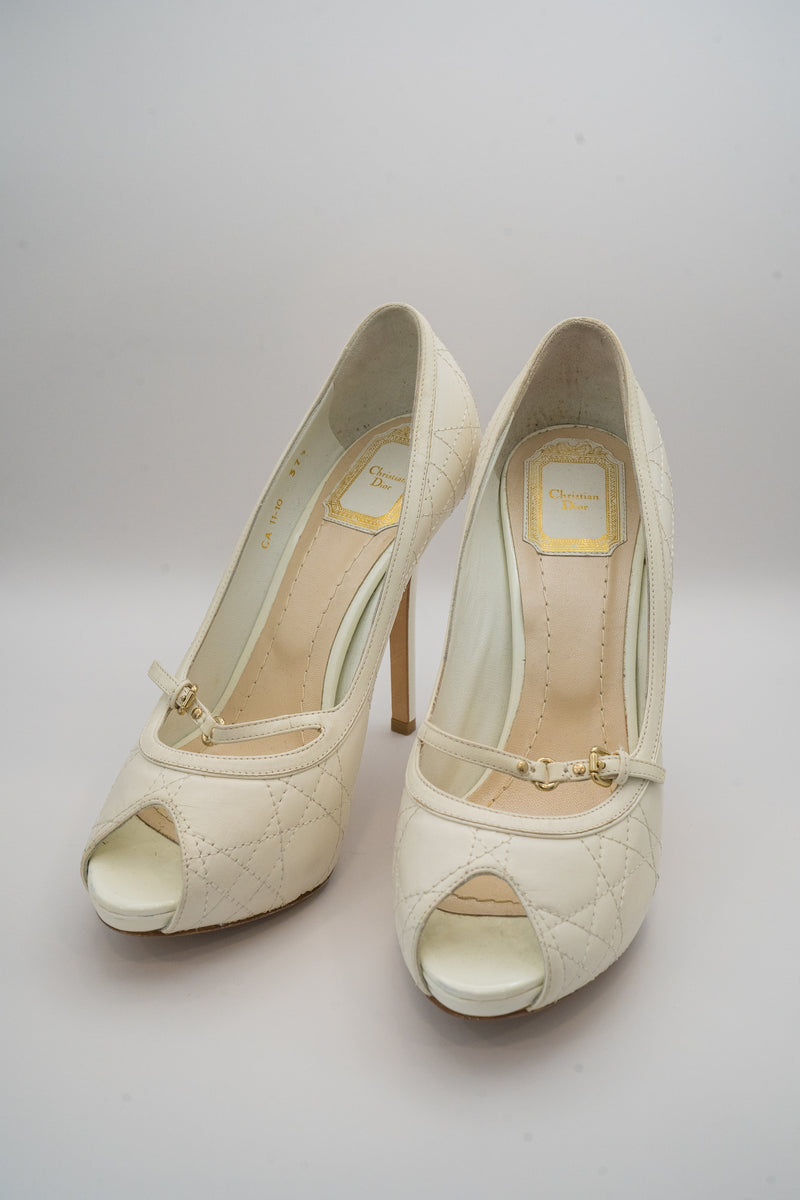 Christian Dior Buckle Pump high heel shoes