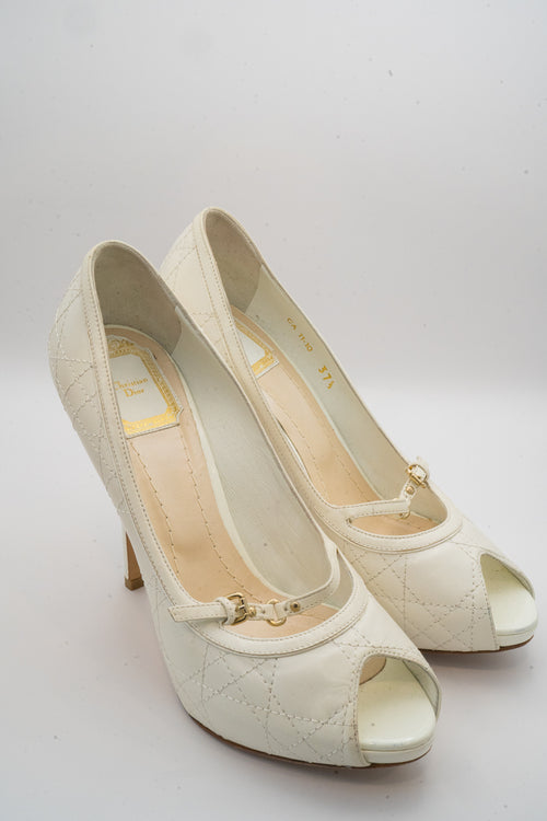 Christian Dior Buckle Pump high heel shoes