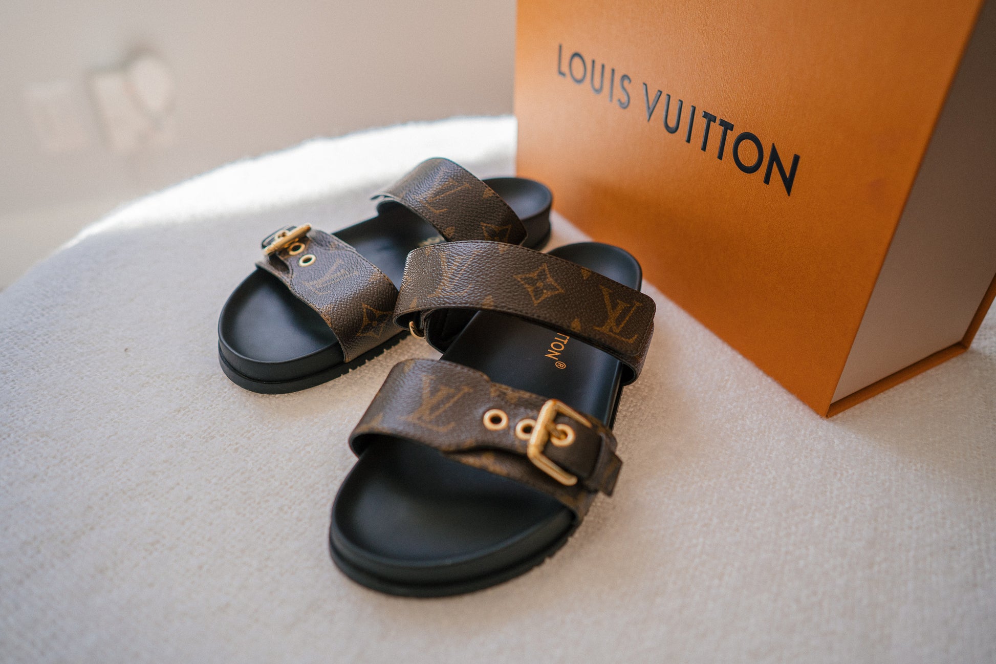 Bom Dia Flat Comfort Mule Sandals