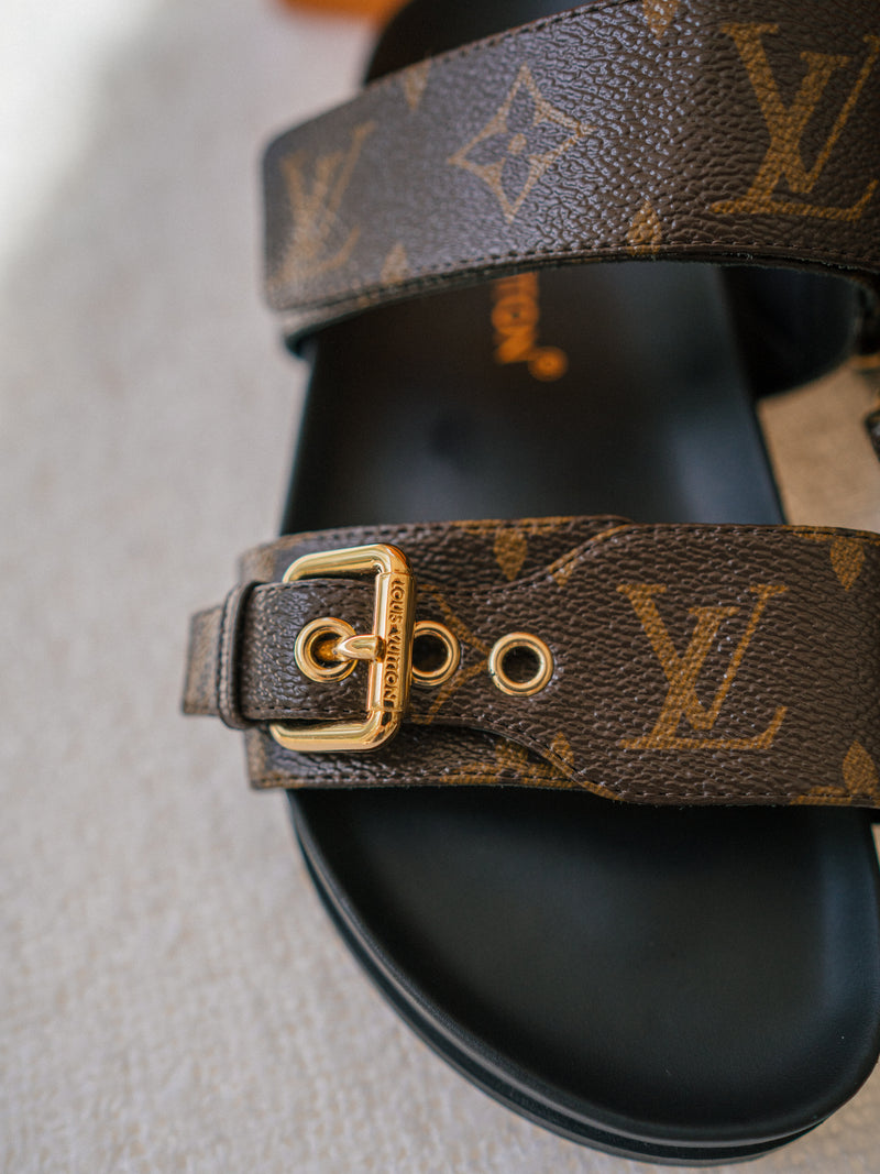 Bom Dia Flat Comfort Mule Sandals