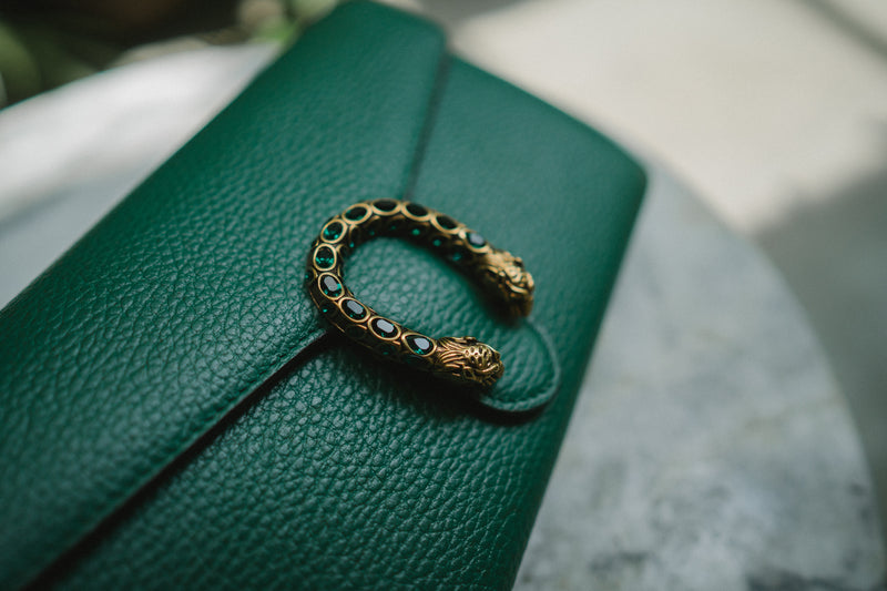Dionysus Leather Handbag Gucci Green